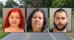 3 adults locked children in 'crib cage' and car seat for at least 20 hours a day, kept them at home for years and let their teeth rot, authorities say