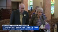 8 couples renew their vows at Hearthwood Senior Living community in Bartlett ahead of Valentine's Day 2026: 'We'd do it again'