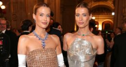 A royal night out! Princess Diana's twin nieces Lady Eliza and Lady Amelia Spencer dazzle at the 68th Vienna Opera Ball