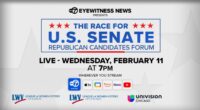 ABC7 Chicago, League of Women Voters of Illinois, Univision broadcasting 2026 Republican US Senate primary forum Wednesday: LIVE