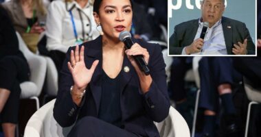 AOC hits back at critics of her gaffe-filled Munich speech â as major Republican suggests she could be presidentÂ 