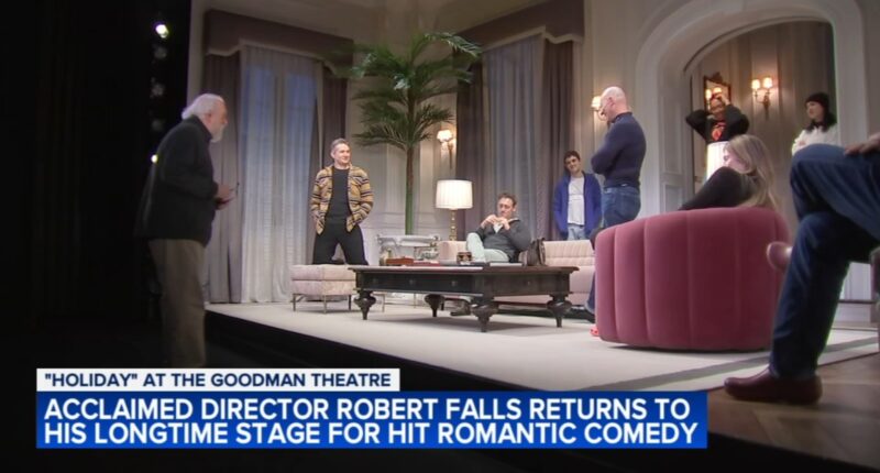 Acclaimed drector Robert Falls returns to Chicago's Goodman Theatre for hit romantic comedy 'Holiday' based on 1938 movie