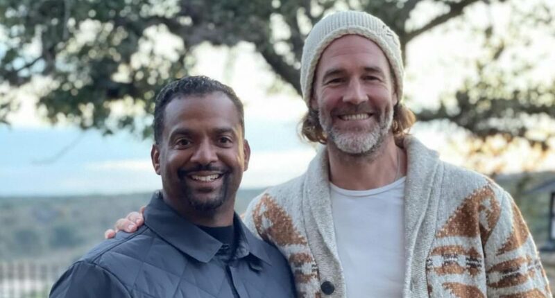 Alfonso Ribeiro shares final photo with James Van Der Beek