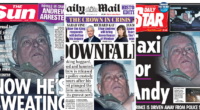 All the UK newspaper front pages the day after ex-prince's arrest