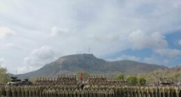 Aï»¿lmost 100 members of the Australian Defence Force have been injured while taking a group photo after a grandstand collapsed in North Queensland.