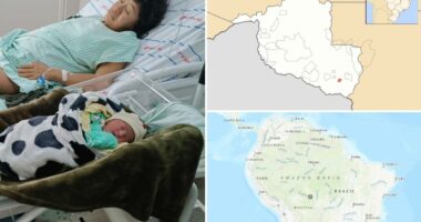 Amazon tribe facing extinction welcomes new member with unexpected birth