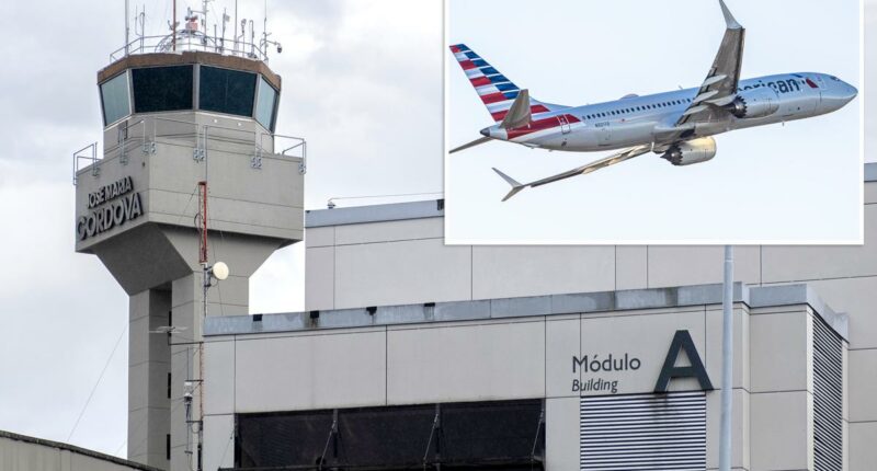 American Airlines jet lands in Miami with bullet holes after trip to Colombia