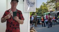 American tourist beaten, stabbed to death in Bangkok after begging Thai girlfriend to take him back in love triangle horror