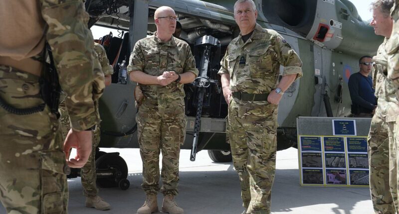 Andrew looped Epstein into 'confidential' Afghanistan memo