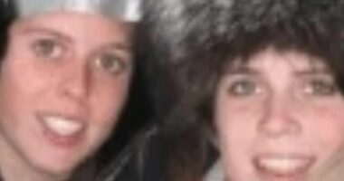 Andrew's Christmas card to Epstein with photos of Beatrice and Eugenie