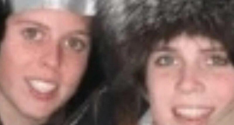 Andrew's Christmas card to Epstein with photos of Beatrice and Eugenie