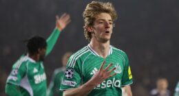 Anthony Gordon's stunning four-goal display makes case for World Cup No 2 role behind Harry Kane, as Newcastle thump Qarabag 6-1 in Baku rout, writes KIERAN GILL