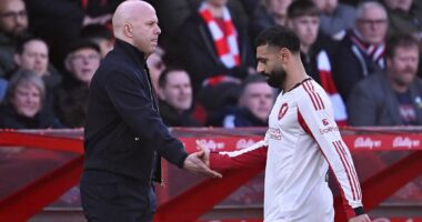 Arne Slot risks civil war if he follows Jamie Carragher's idea, three things that threaten Liam Rosenior - and the surprise manager of the year ahead of Mikel Arteta: IAN LADYMAN on My Premier League Weekend