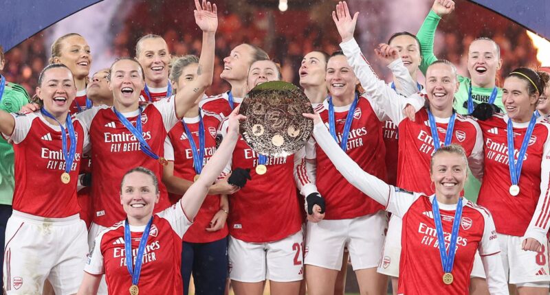 Arsenal are world champions! Renee Slegers' side survive Corinthians test and a wall of Brazilian noise to conquer women's football - as Gunners bank huge seven-figure prize from FIFA's new but contentious Champions Cup