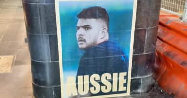 Artist explodes at far-right influencer for disturbing stunt