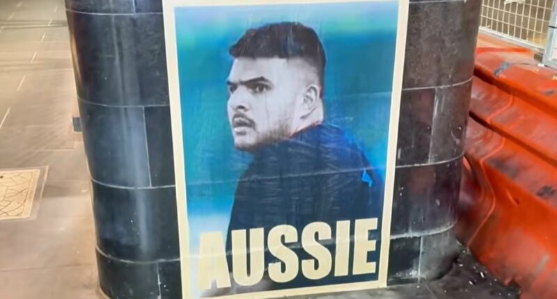 Artist explodes at far-right influencer for disturbing stunt