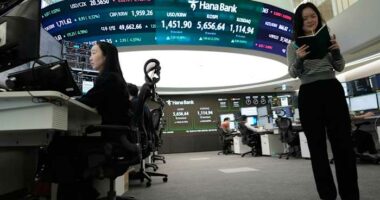 Asian shares advance, tracking a Wall St rally led by Nvidia