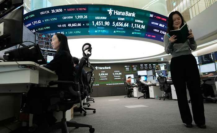 Asian shares advance, tracking a Wall St rally led by Nvidia