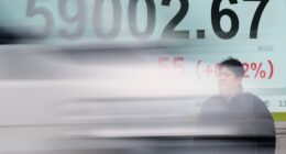 Asian shares mostly rise after Nvidia earnings beat expectations