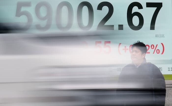 Asian shares mostly rise after Nvidia earnings beat expectations