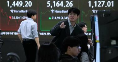Asian shares surge as markets regain momentum after recent volatility