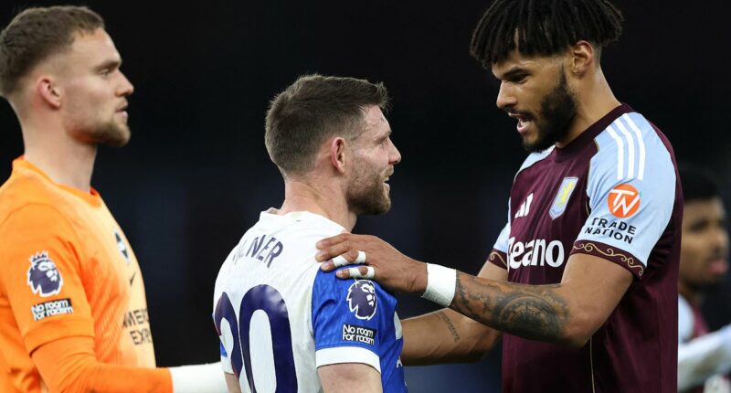 Aston Villa 1-0 Brighton: James Milner makes history in defeat... and gives valuable lesson to Carlos Baleba after youngster's nightmare