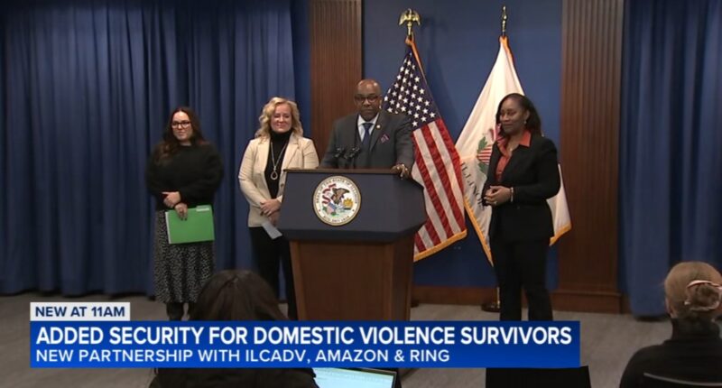 Attorney General Kwame Raoul announces initiative with Illinois Coalition Against Domestic Violence, Amazon and Ring