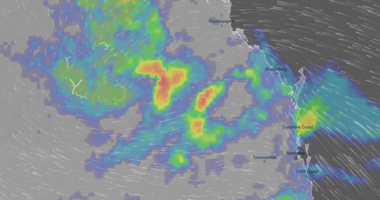 Large parts of Queensland are on alert for heavy rain and rapid river rises.