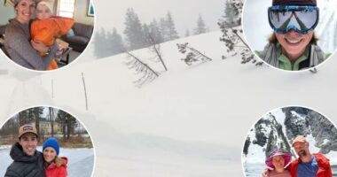 Avalanche survivors tried to dig friends out of giant snow pack