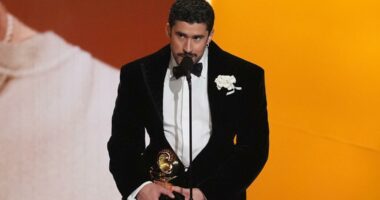 Bad Bunny uses Grammy win to deliver anti-ICE message week before Super Bowl performance