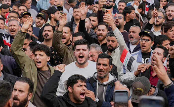 Baghdad traders protest new customs tariffs as Iraq wrestles with shrinking oil revenues