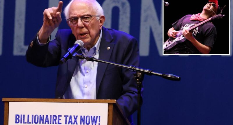 Bernie Sanders backs California 'billionaire tax' in event