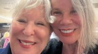 Bette Midler, 80, and Barbara Hershey, 78, reunite for a selfie