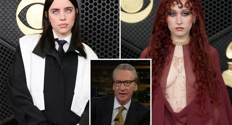 Bill Maher rips into Billie Eilish and Chappell Roan over their woke Western and anti-ICE views