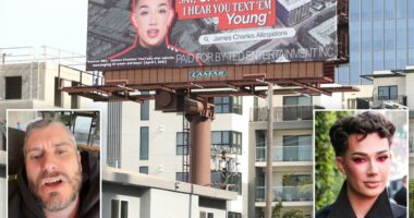 Billboard targeting James Charles reignites sexual misconduct accusations