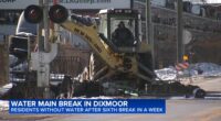 Boil order in effect in Dixmoor as water main break fixed at 139th between Dixie Highway and Thornton Road
