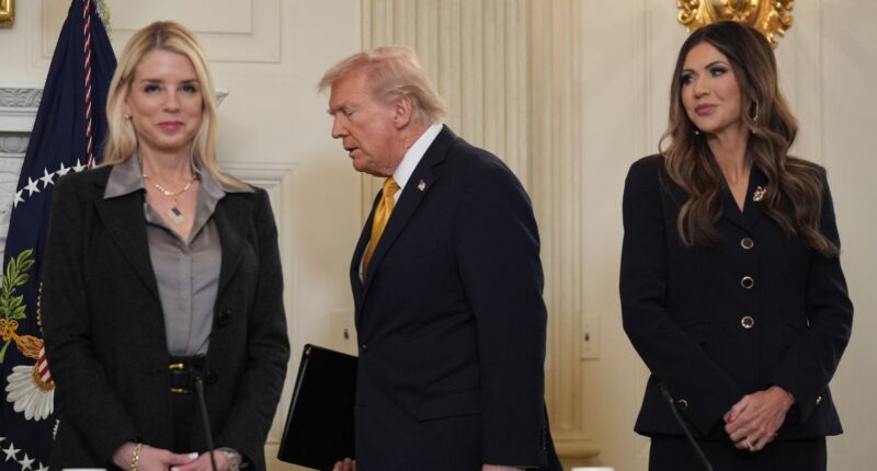 Bondi DOJ struggles to spell the name of person it's suing while proclaiming that ICE agents are the ones facing 'discrimination'