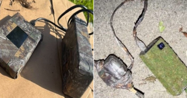 Burglars caught spying on homes with hidden camouflaged cameras before striking neighborhoods