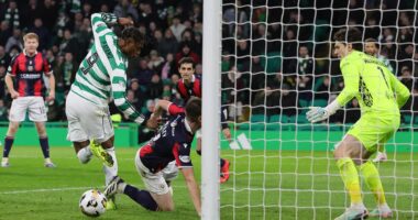 CELTIC 2 DUNDEE 1 (AET): Great escape for O'Neill's men as Dark Blues are denied at the death