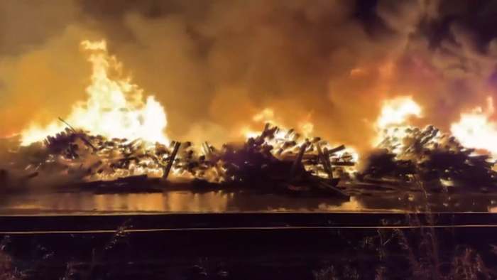 CSX cleanup plan approved after massive Dunnellon fire
