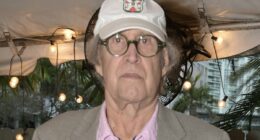 Caddyshack actor Chevy Chase, 82, is seen in a wheelchair