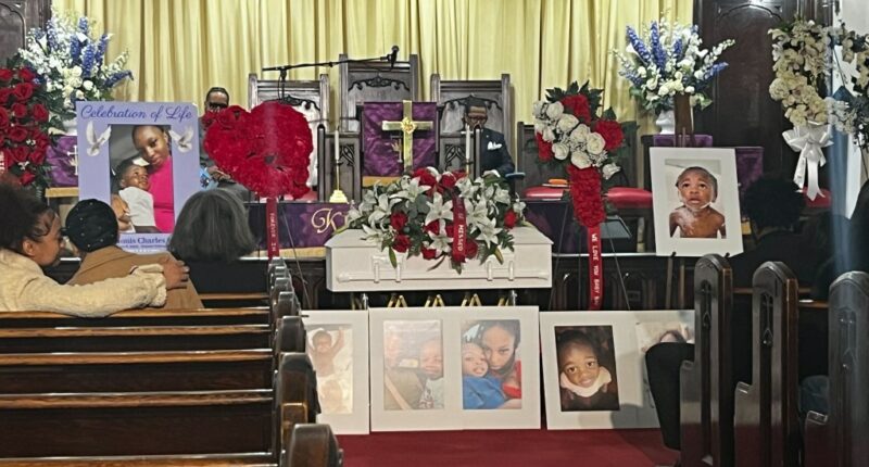 Calls for justice at Harlem funeral of boy, 2, whose dad is accused of beating him to death