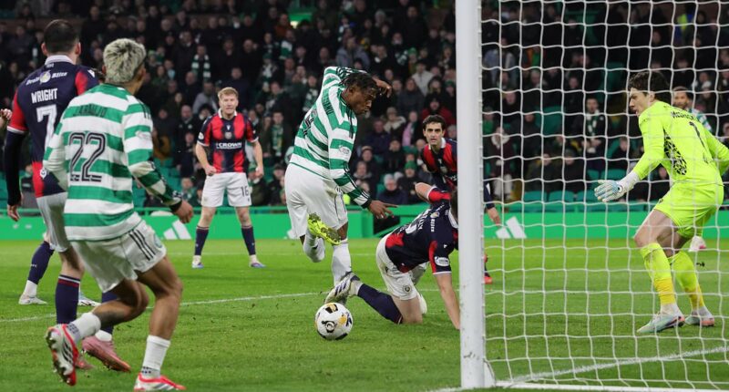 Celtic are just about getting away with it... heaven knows where they would be without Martin O'Neill