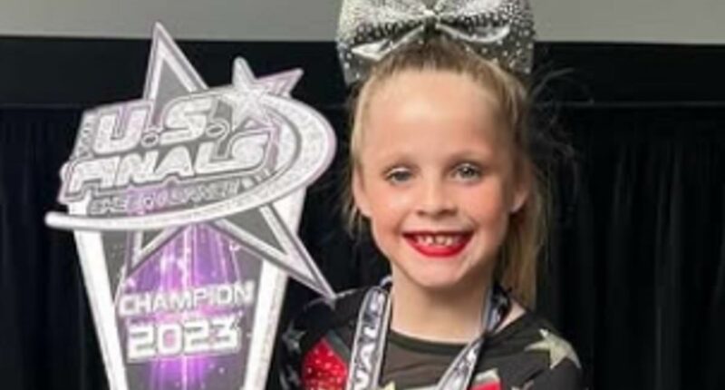Cheerleader, 8, dies from huge brain bleed after performing backflips