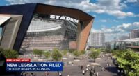 Chicago Bears news: Illinois lawmakers file amended bill, Indiana House approves bill to invest $1B into Hammond NFL stadium