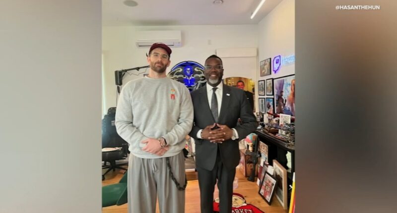 Chicago Mayor Brandon Johnson takes aim at Michael Sacks, Rahm Emanuel and more in talk with streamer Hasan Piker, or HasanAbi