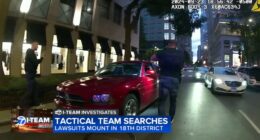 Chicago police officers on Near North Side 18th District 1863 tactical team stripped of police powers, reassigned, lawsuits mount