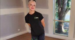 Caitlyn Goodman is a third-year carpentry apprentice in Victoria.