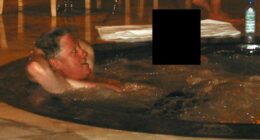 Clinton revives his notorious line as he's grilled on hot tub sex
