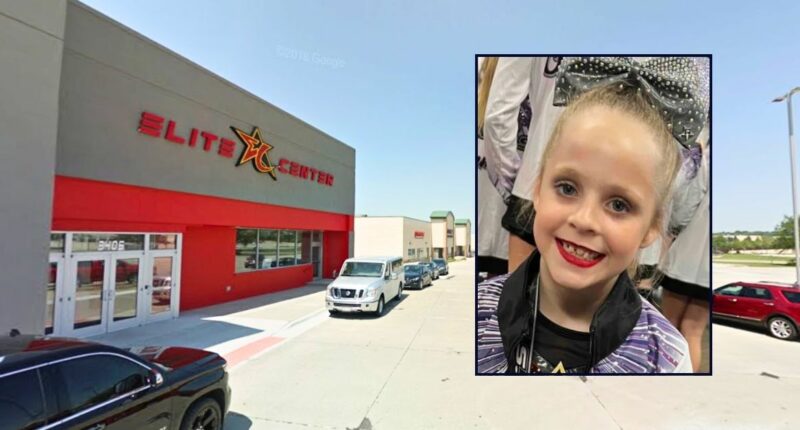 Coaches forced 8-year-old cheerleader with neurological condition to perform, then 'concealed' her body behind mats after she collapsed from brain bleed: Lawsuit